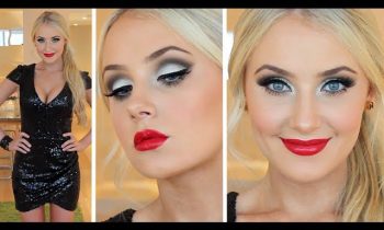 NEW YEARS EVE Makeup + Hair Tutorial!