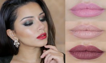 Olive Green Christmas Makeup Tutorial + 4 Lip Options | Kaushal Beauty