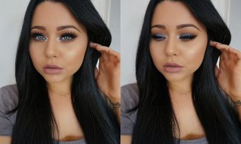 Periwinkle Eyes & Mauve Lips Makeup Tutorial