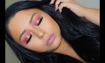 Pink Bronze Makeup Tutorial | Huda Beauty Textured Shadows Palette