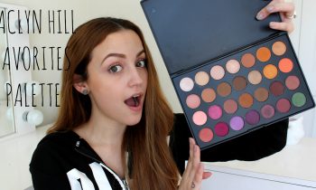 REVIEW/ SWATCHES- Jaclyn Hill Favorites Palette By Morphe Brushes!