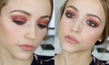 Red Glittery Eyes | Makeup Tutorial