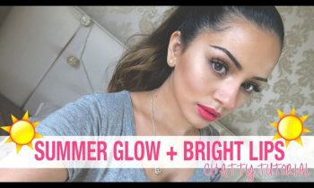 Talk Through Tutorial | Summer Glow + Bright Lips Makeup Look | Kaushal Beauty