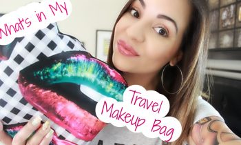 What’s In My Travel Makeup Bag !