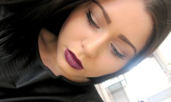 Soft & Sultry Dark Lip Fall Look ♡