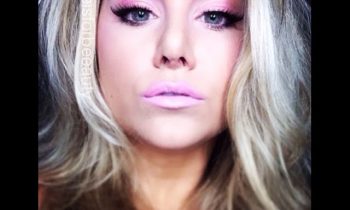 soft pink and gold makeup tutorial