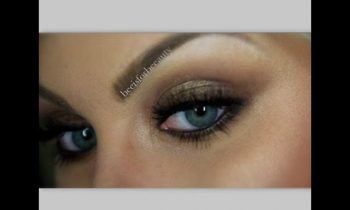 sultry, brown & gold eyes ( full face makeup tutorial )