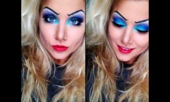 ursula inspired makeup tutorial