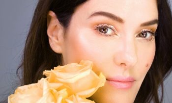 Spring Bling!  Coral Glow Makeup Tutorial – using new favourite products