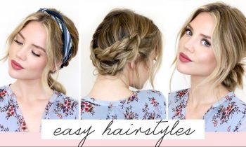 5 EASY Hairstyles For Short/Medium Length Hair [Spring Edition]