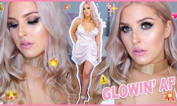 ✨ GLOWING NIGHT OUT GRWM 😇🔥 Hair, Makeup, Tan & Outfit