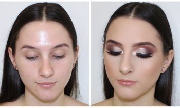 Half Cut Crease Glam Makeup Tutorial ♡ Pale Skin Client ♡ Jasmine Hand