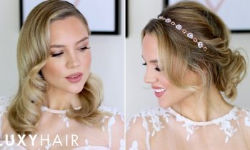 Beautiful Prom & Wedding Hairstyles For Short/Medium Hair | Luxy Hair