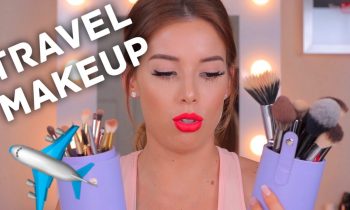 MY MAKEUP ESSENTIALS + TRAVEL MAKEUP | LUSTRELUX