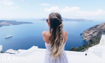 Day-to-Night Travel Hairstyle | Let’s Visit Santorini | Luxy Hair