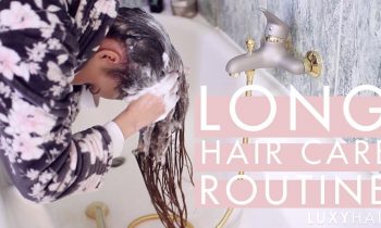 Hair Routine for Long Hair: How To Wash, Dry, and Style | Luxy Hair