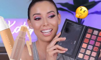 TESTING NEW MAKEUP! HUDA BEAUTY | FENTY FOUNDATION