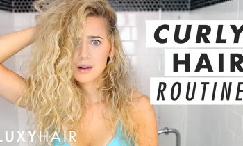 Easy Curly Hair Routine (Wet to Dry!) | Luxy Hair