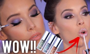 HOLO EYES AND LIPS?!…SO SPARKLY!
