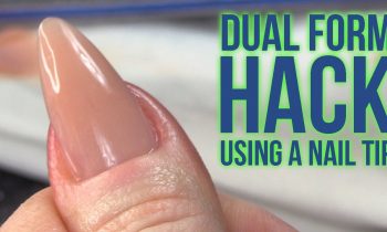 WOW!! Dual Form HACK Using A Nail Tip – No Filing Needed Underneath!!