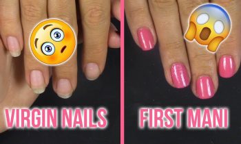 LIKE A VIRGIN!  First EVER Manicure!! How to Prep and Gel Polish First Time Clients.