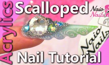 How to Sculpt a Scalloped Acrylic Nail – Part 2