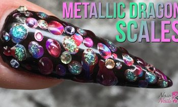 Metallic Dragon Scale Nail Design – Quick & Easy Tutorial