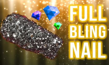 Full Bling Nail using New Diamond Collection