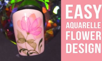 Quick and Easy Aquarelle Flower Design