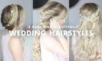 3 Beautiful Wedding Hairstyles