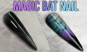 DISAPPEARING/REAPPEARING HALLOWEEN NAIL DESIGN